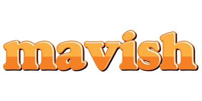 Mavish orange logo