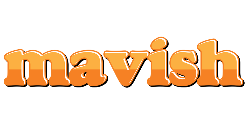 Mavish orange logo