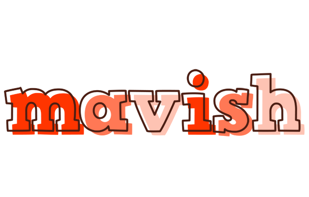 Mavish paint logo