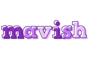 Mavish sensual logo