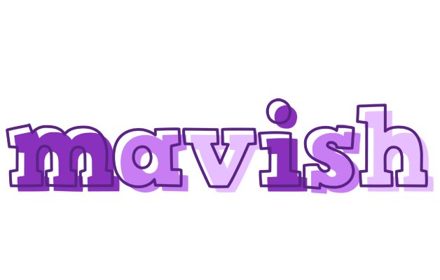 Mavish sensual logo