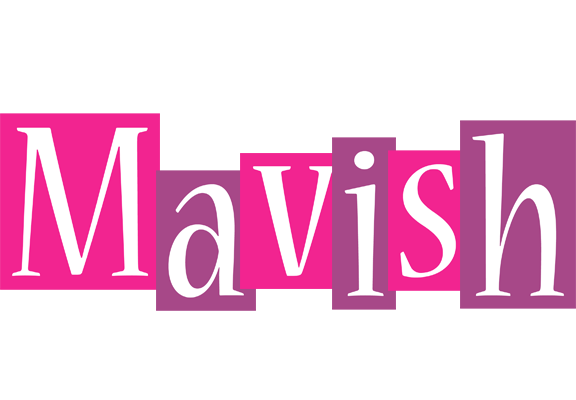 Mavish whine logo