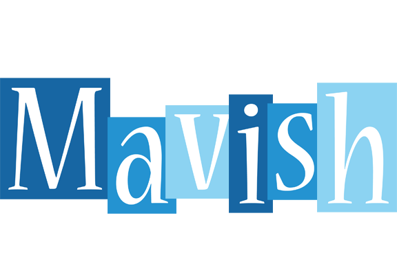 Mavish winter logo