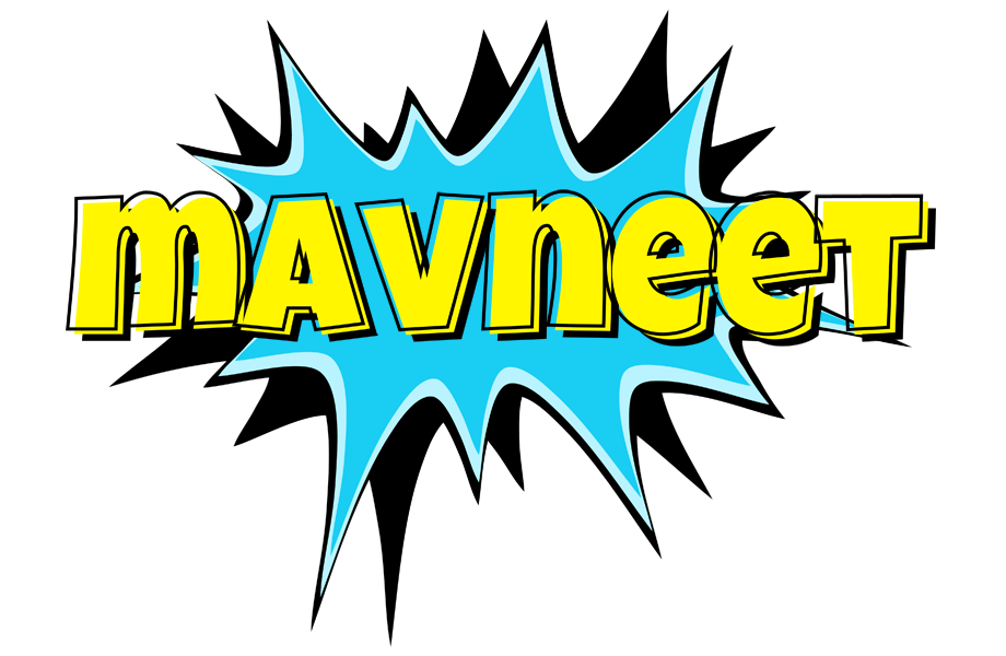 Mavneet amazing logo