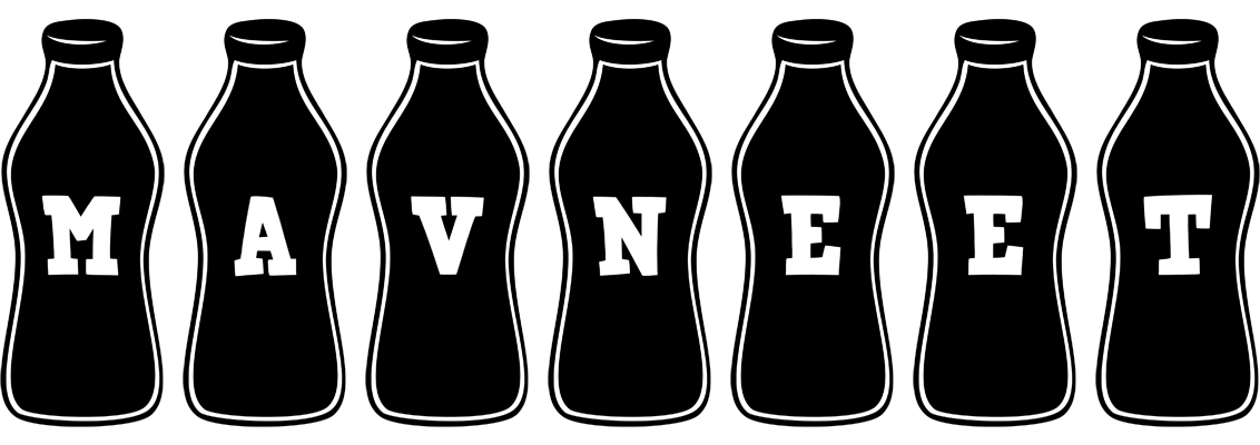Mavneet bottle logo