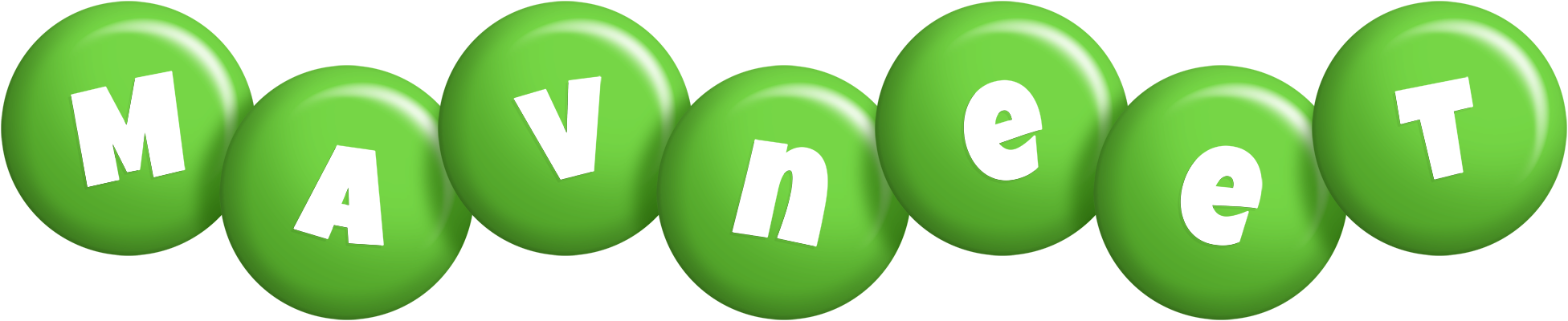 Mavneet candy-green logo