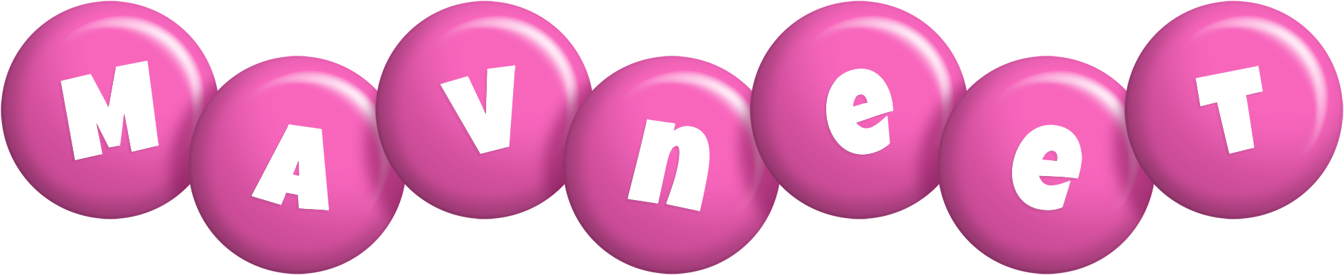Mavneet candy-pink logo
