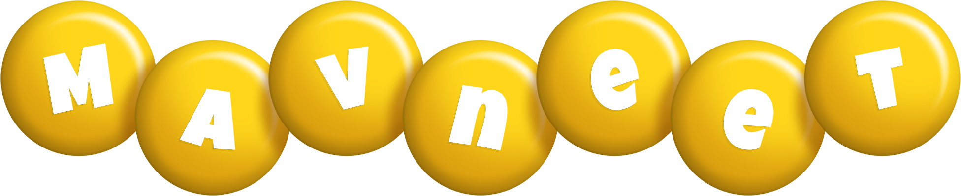 Mavneet candy-yellow logo