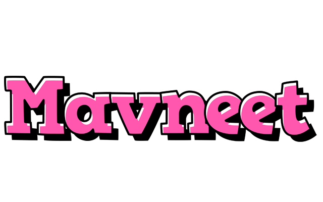 Mavneet girlish logo