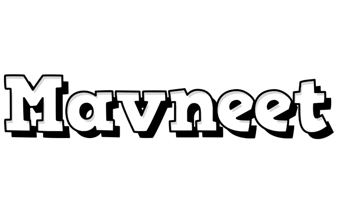 Mavneet snowing logo