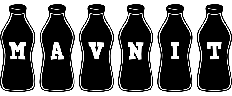 Mavnit bottle logo