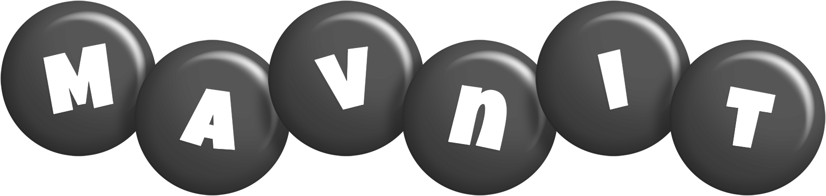 Mavnit candy-black logo