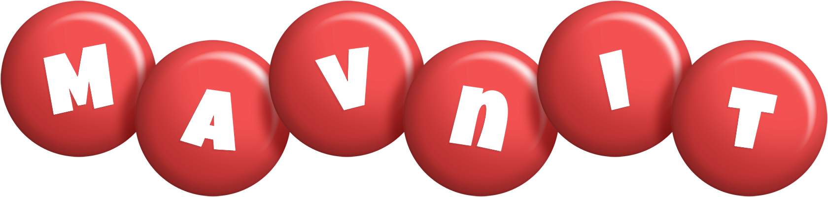 Mavnit candy-red logo