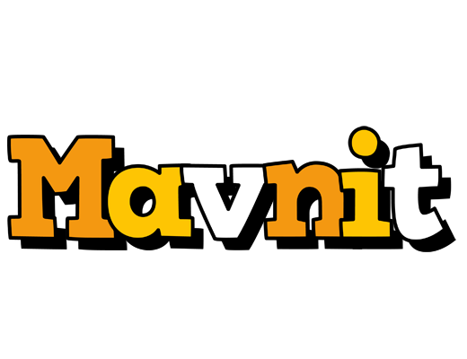 Mavnit cartoon logo
