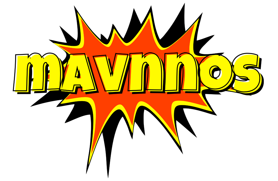 Mavnnos bazinga logo