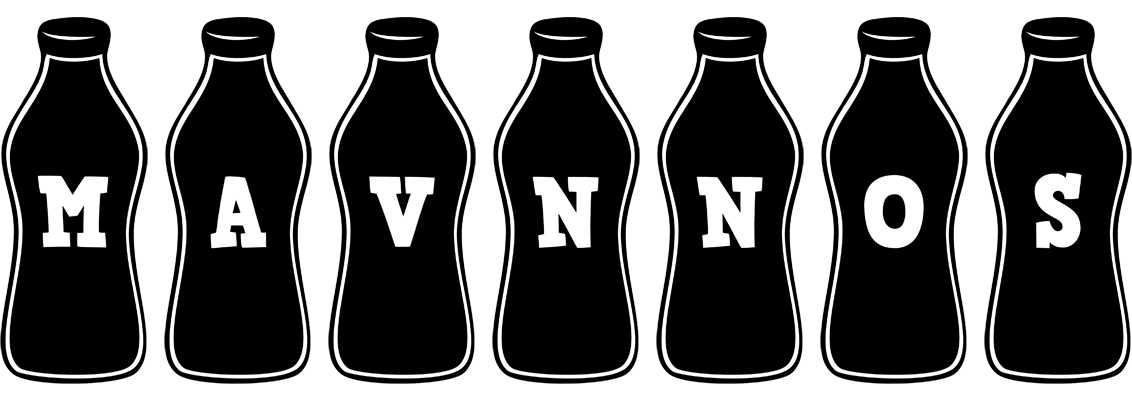 Mavnnos bottle logo