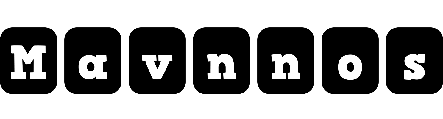 Mavnnos box logo