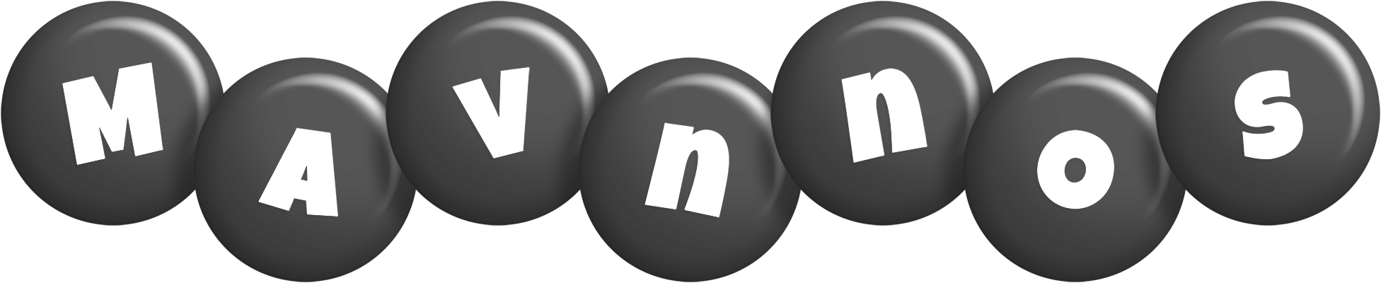 Mavnnos candy-black logo