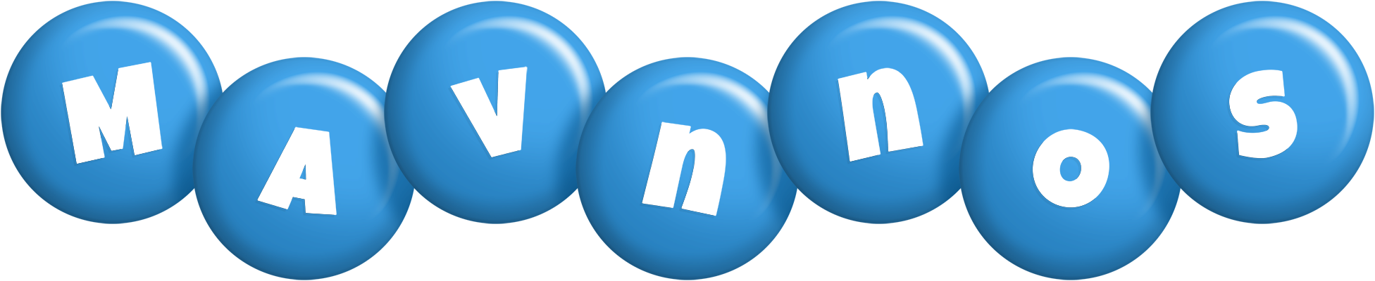 Mavnnos candy-blue logo
