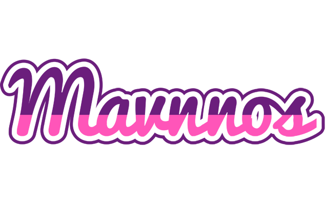 Mavnnos cheerful logo