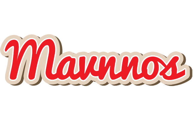 Mavnnos chocolate logo