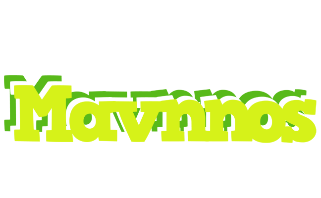 Mavnnos citrus logo