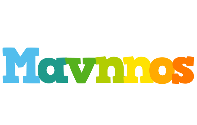 Mavnnos rainbows logo