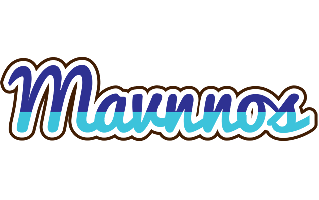 Mavnnos raining logo