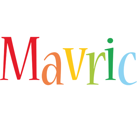 Mavric birthday logo