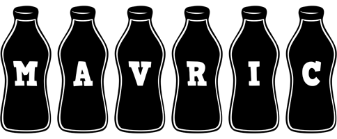 Mavric bottle logo