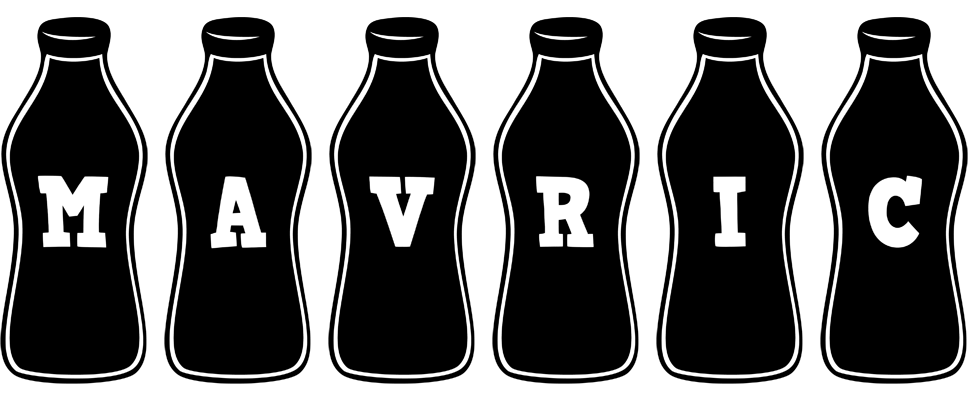 Mavric bottle logo