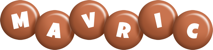 Mavric candy-brown logo