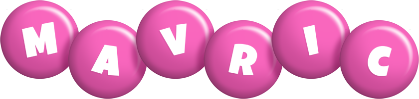 Mavric candy-pink logo