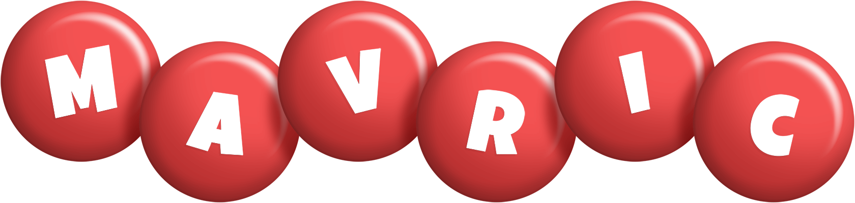Mavric candy-red logo