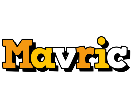 Mavric cartoon logo