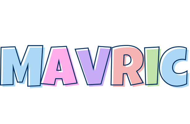 Mavric pastel logo