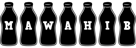 Mawahib bottle logo