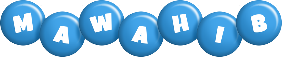 Mawahib candy-blue logo