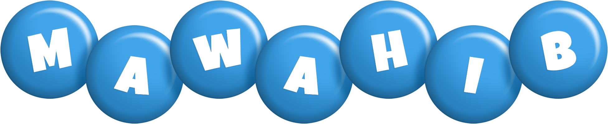 Mawahib candy-blue logo