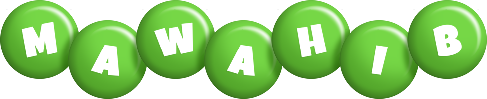 Mawahib candy-green logo