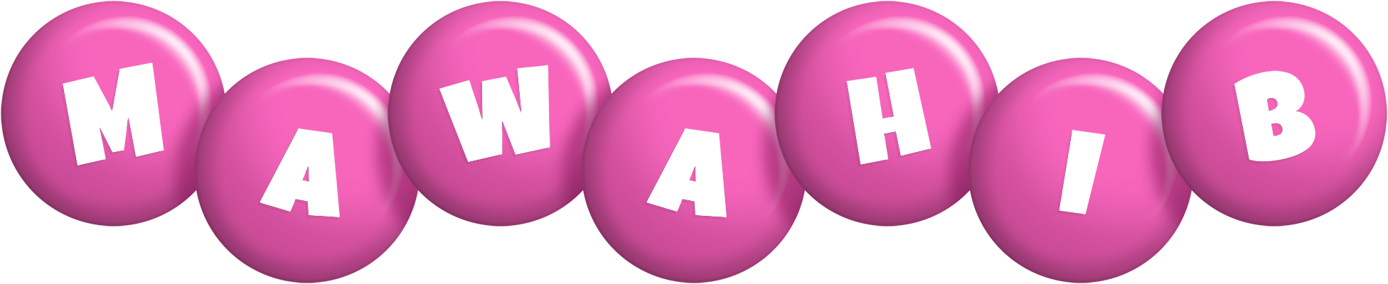 Mawahib candy-pink logo