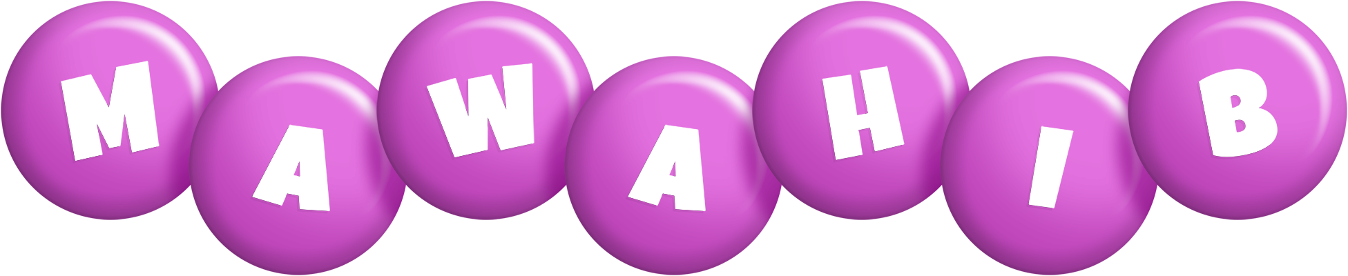 Mawahib candy-purple logo