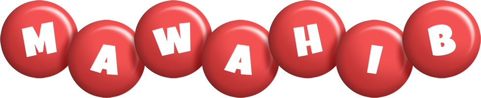 Mawahib candy-red logo