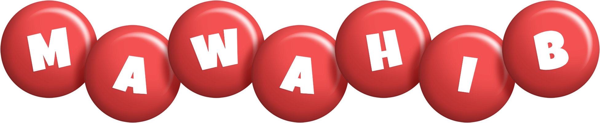 Mawahib candy-red logo