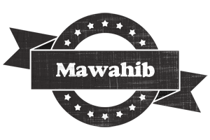 Mawahib grunge logo