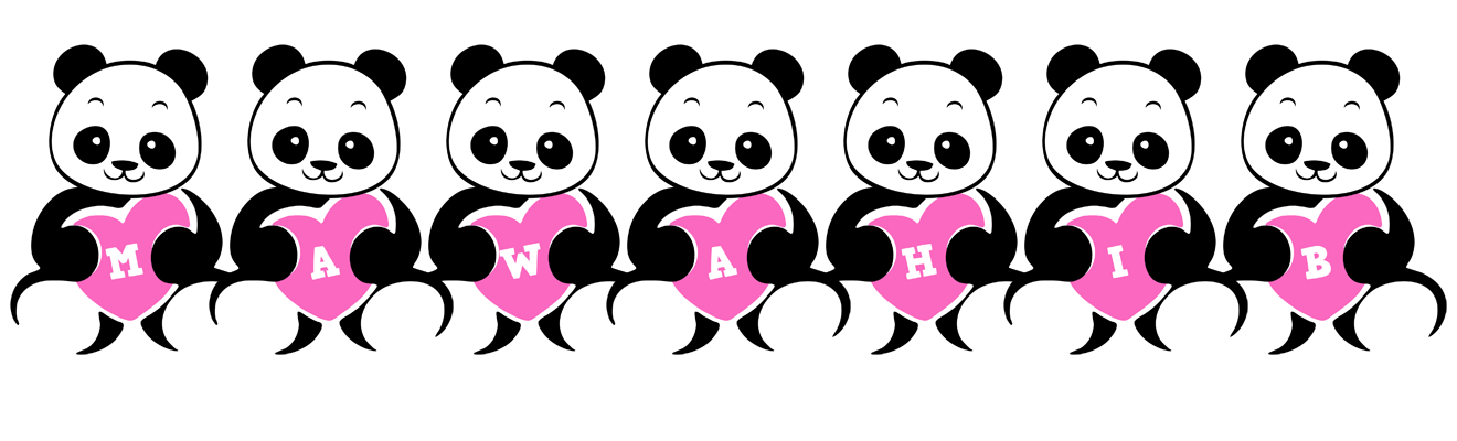 Mawahib love-panda logo