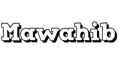 Mawahib snowing logo