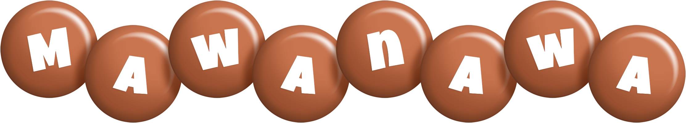 Mawanawa candy-brown logo