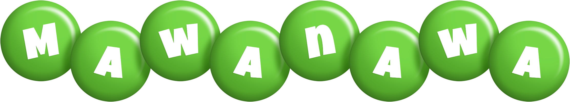 Mawanawa candy-green logo
