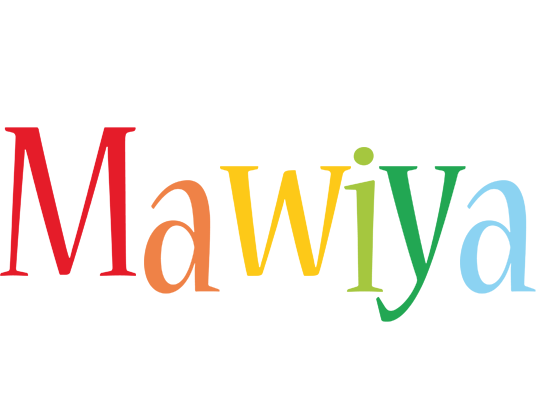 Mawiya birthday logo